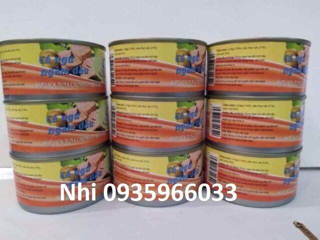 Cá ngừ ngâm dầu Skipjack Tuna chunk (miếng) 140gr/ lon