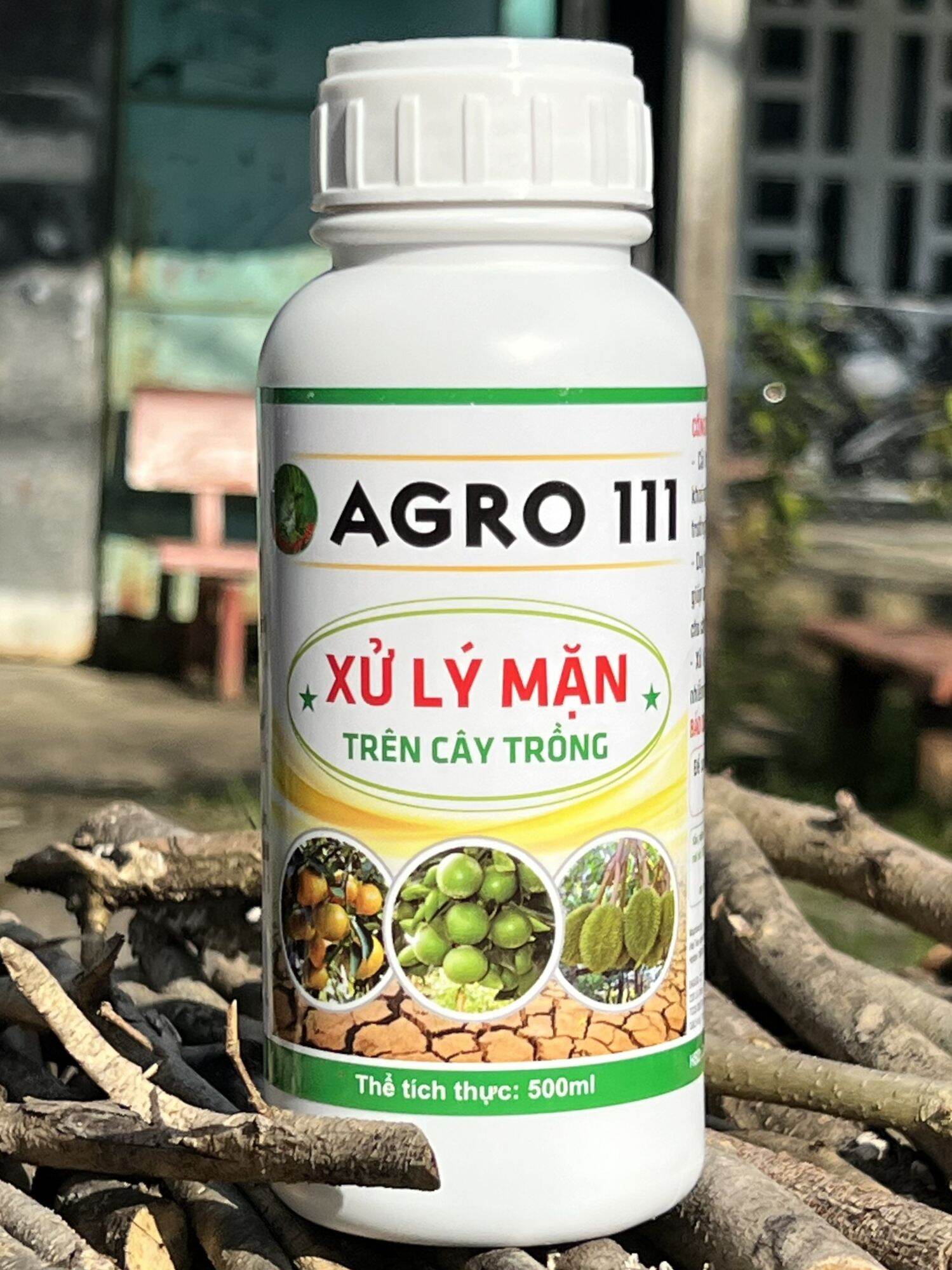 Agro 111 - vi sinh xử lý mặn trên đất