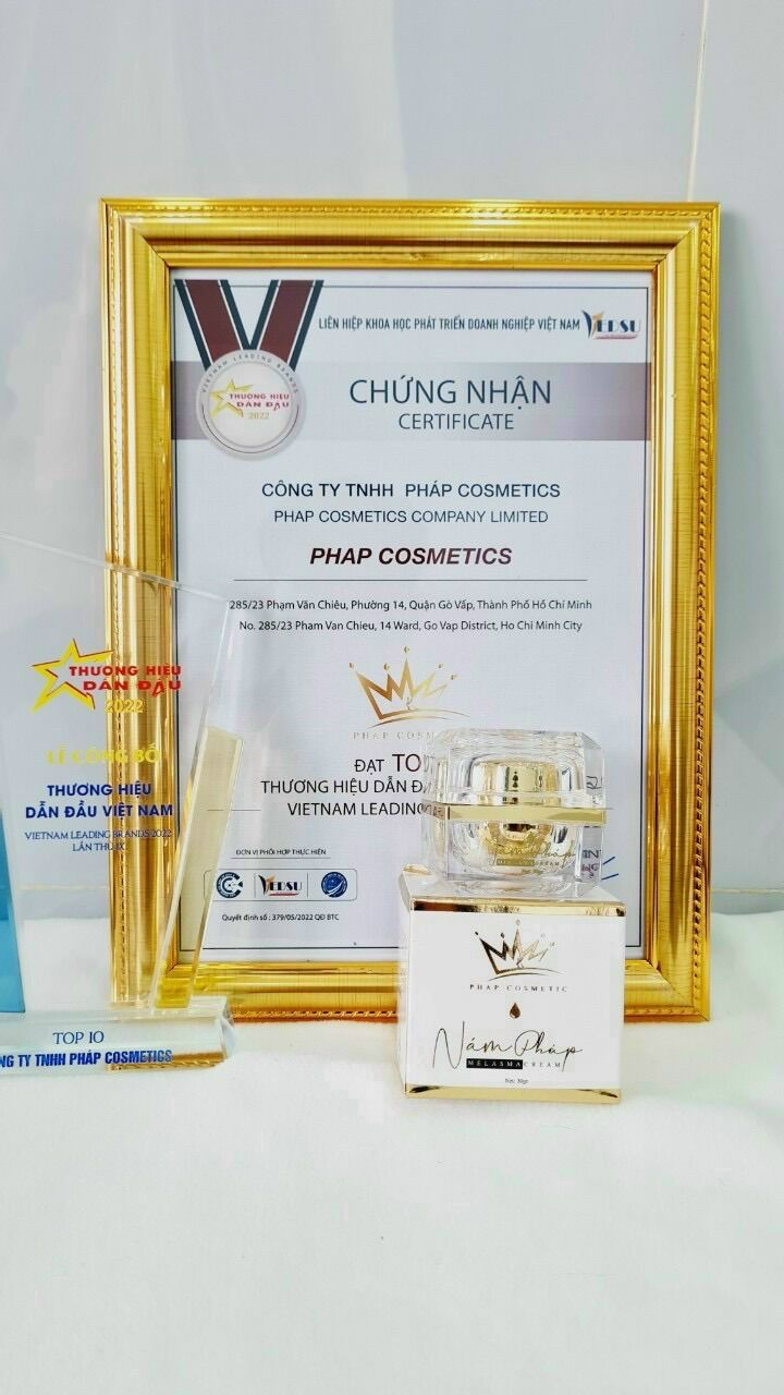 [KÈM SERUM] KEM GIẢM NÁM TRẮNG DA PHÁP COSMETIC