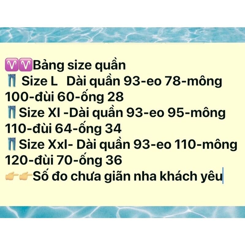 Quần Ống Loe Bigsize Nữ 55kg đên 95kg(ko sẽ)