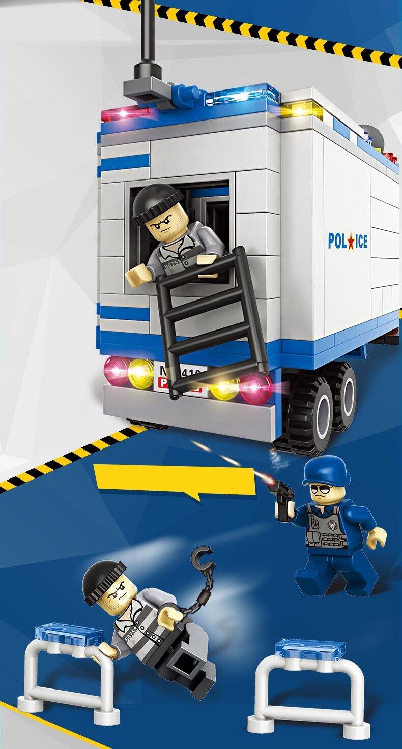 Bộ đồ chơi xếp hình lego siêu cảnh sát