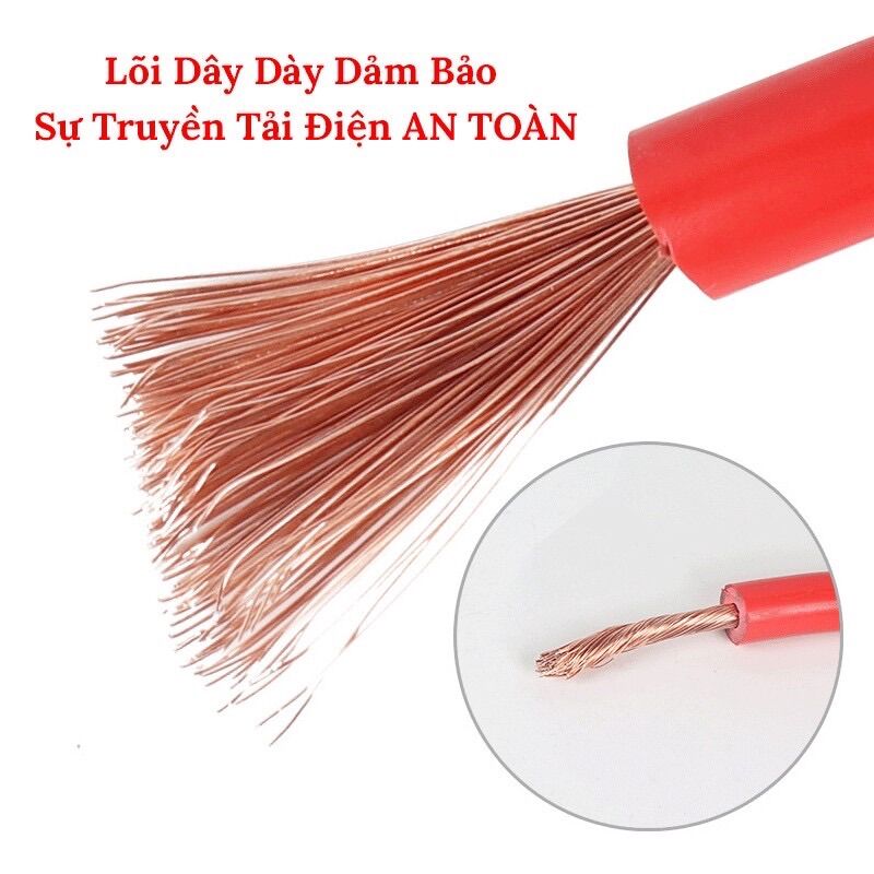 Bộ 2 Dây Câu Bình Ắc Quy Ô Tô 500AMP