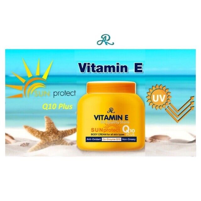 Kem vitamin e dưỡng ẩm chống nắng thái nhập khẩu