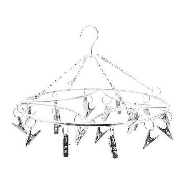 MÓC TRÒN ỐNG TO inox treo quần áo, đồ dùng , khăn , tất ...