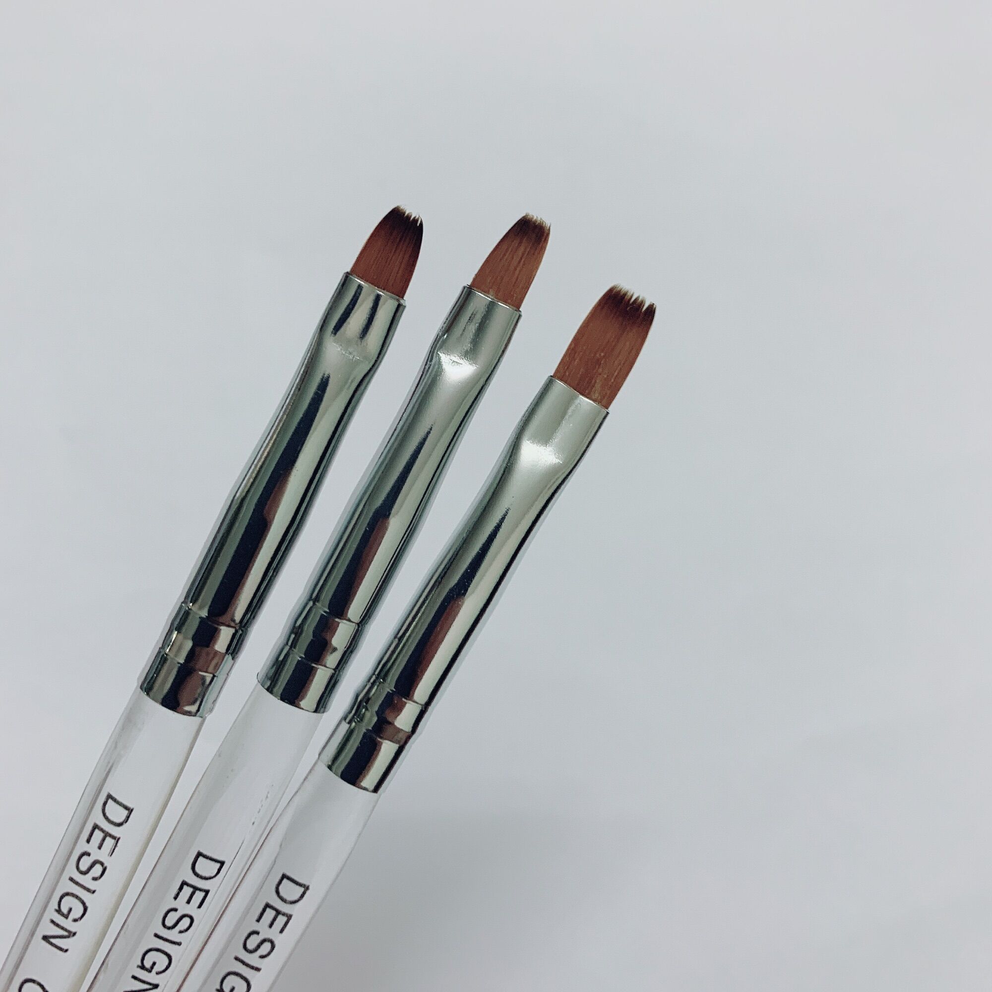 Cọ bản, cọ đắp gel cán trong