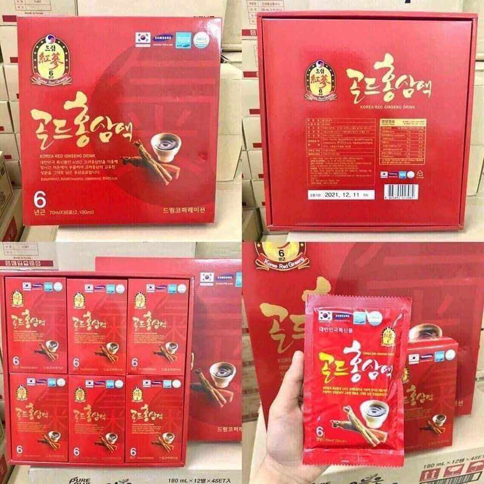 NƯỚC HỒNG SÂM 6 NĂM TUỔI DREAM Hàn Quốc