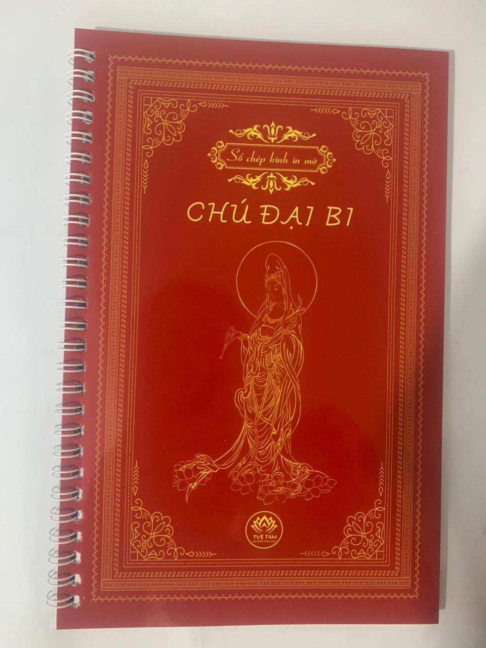 Combo 3 vở chép kinh in mờ kinh địa tạng, chú đại bi, sám hối
