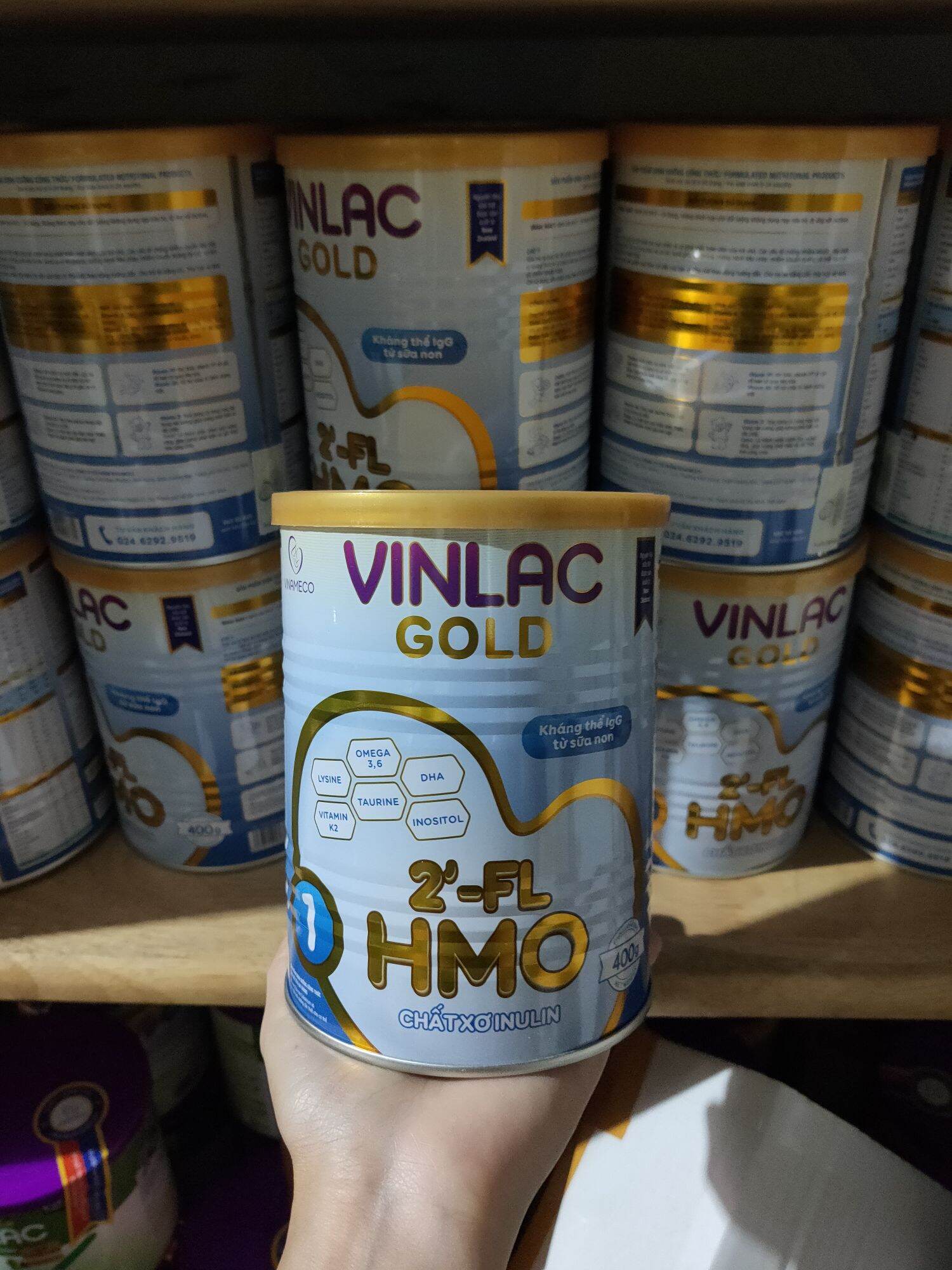 Sữa vinlac gold 1 lon 300g date mới nhất 2026