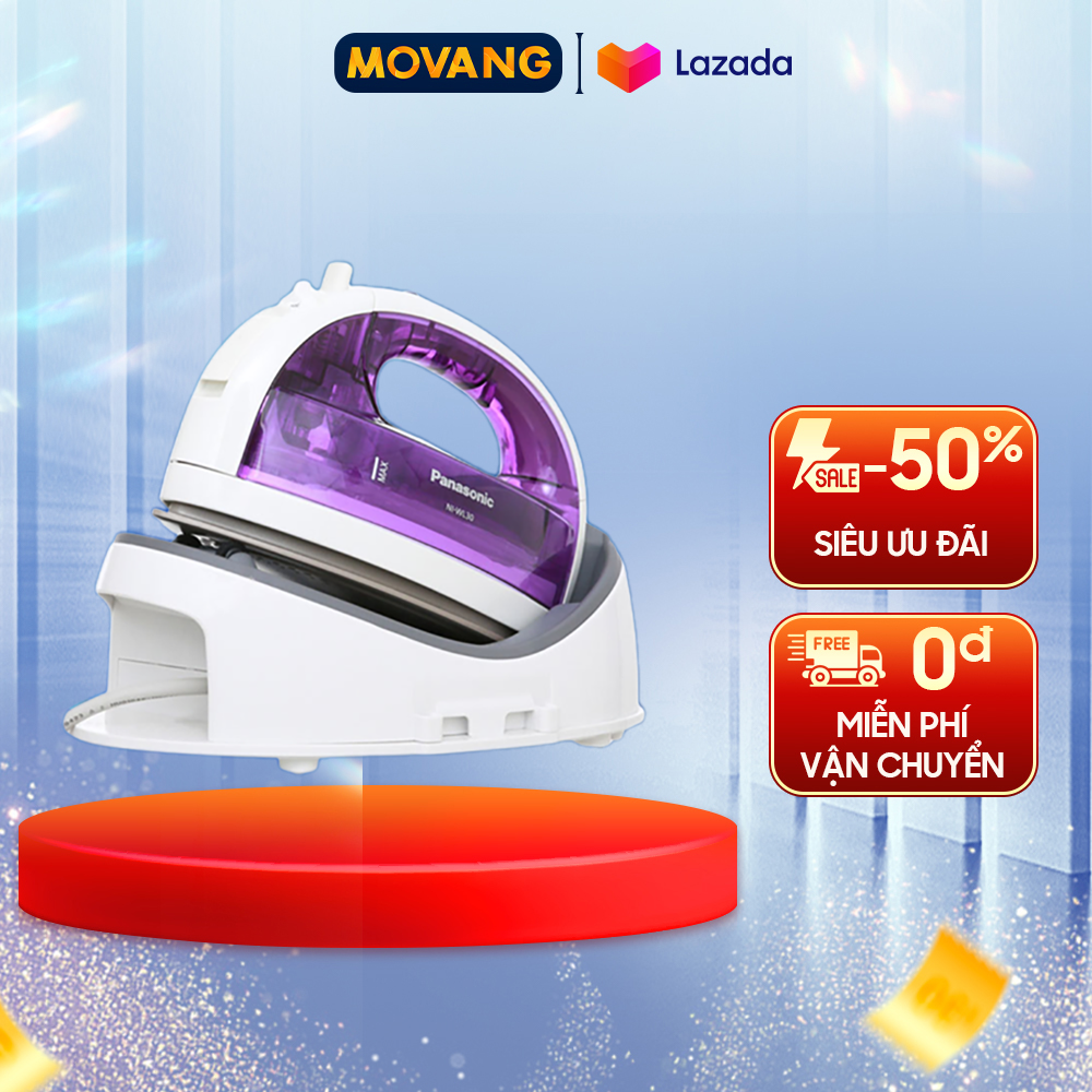 [GIAO TẠI HCM] - Bàn ủi hơi nước Panasonic NI-WL30VRA - Loại bàn ủi:Bàn ủi hơi nước - Chức năng:Ủi hơi nước Phun hơi tăng cường Phun hơi thẳng đứng - Công suất:1550 W