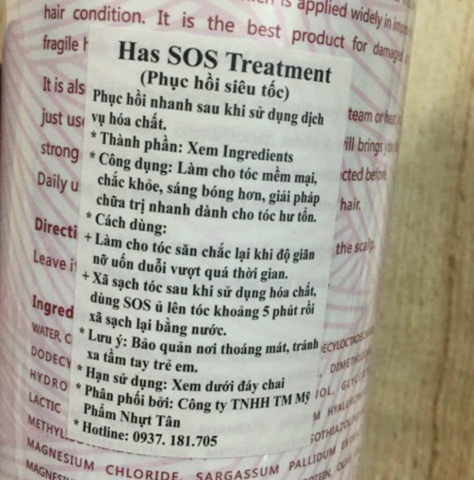 KEM HẤP DẦU PHỤC HỒI SIÊU TỐC HAS PROTEIN COLLAGEN TREATMENT 800ml