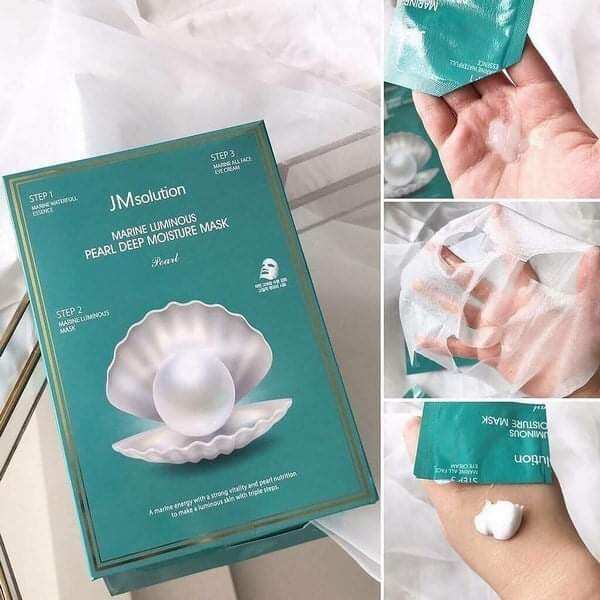 Hộp mặt nạ giấy JM solution ngọc trai