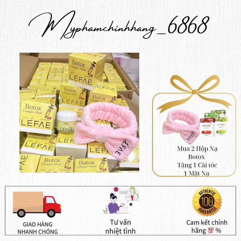 Mặt nạ botox tươi thuỵ sĩ