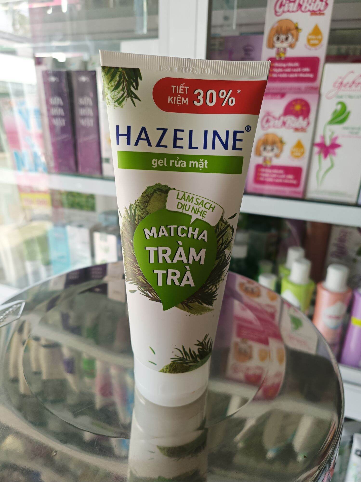 Sữa rửa mặt hazeline matcha tràm trà 170g
