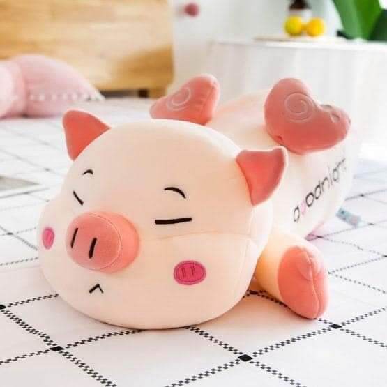 Gấu Bông Heo Cánh Tiên Cao Cấp