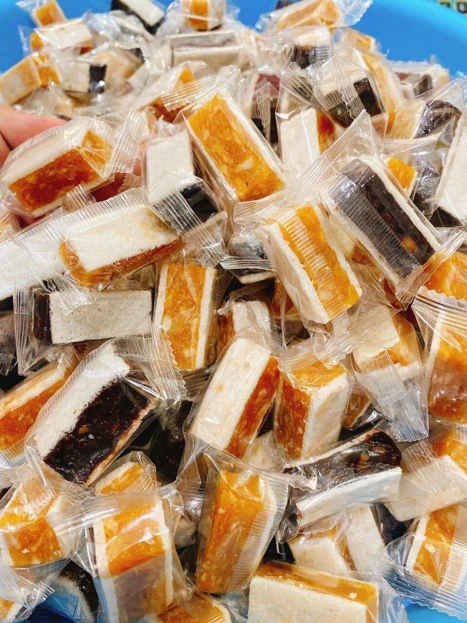 Kẹo chuối mix khóm dừa non 500g