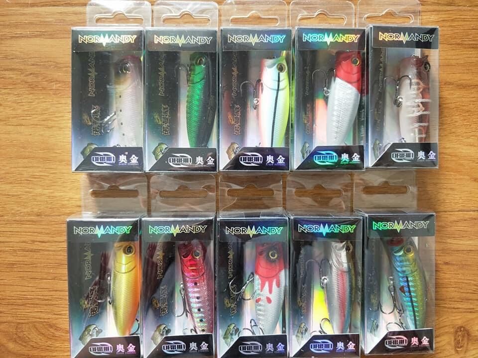 Mồi giả Normandy Pop - Thương hiệu Taiwan