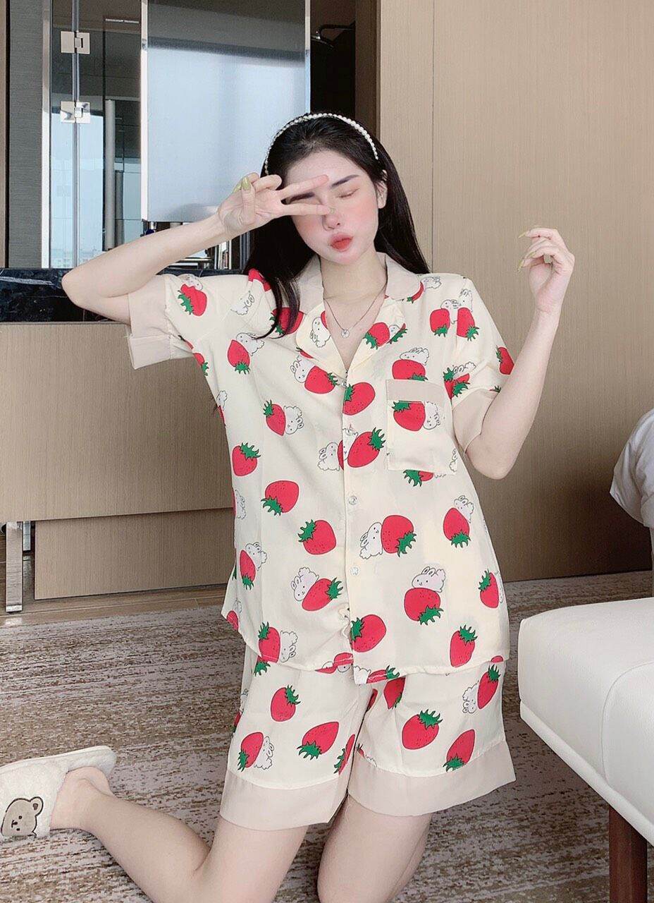 Bộ cộc đùi mặc nhà mềm mịn