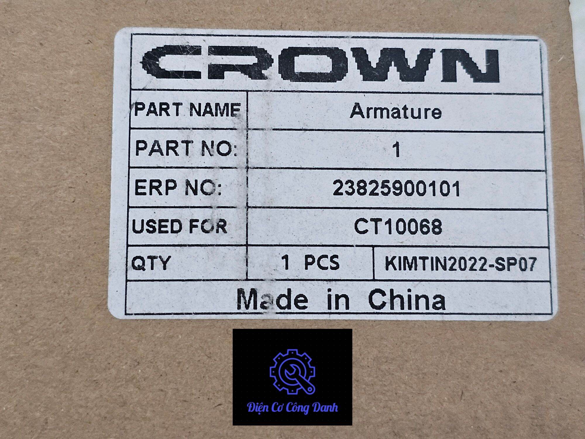 (Crown chính hãng) Rotor máy khoan điện cầm tay (mũi 13mm) Crown 10068