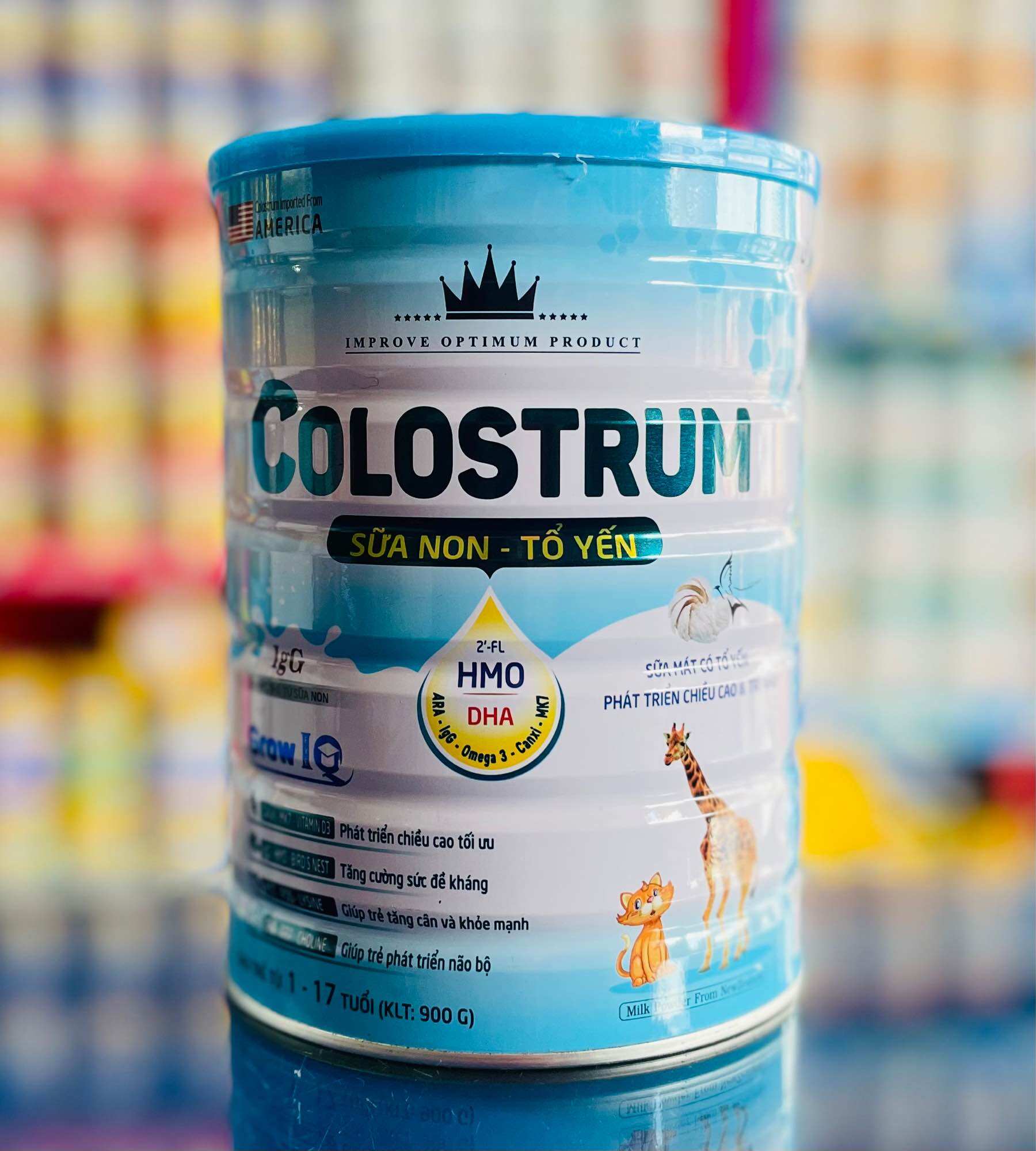 Sữa Bột Colostrum Sữa Non Tổ Yến đủ giai đoạn