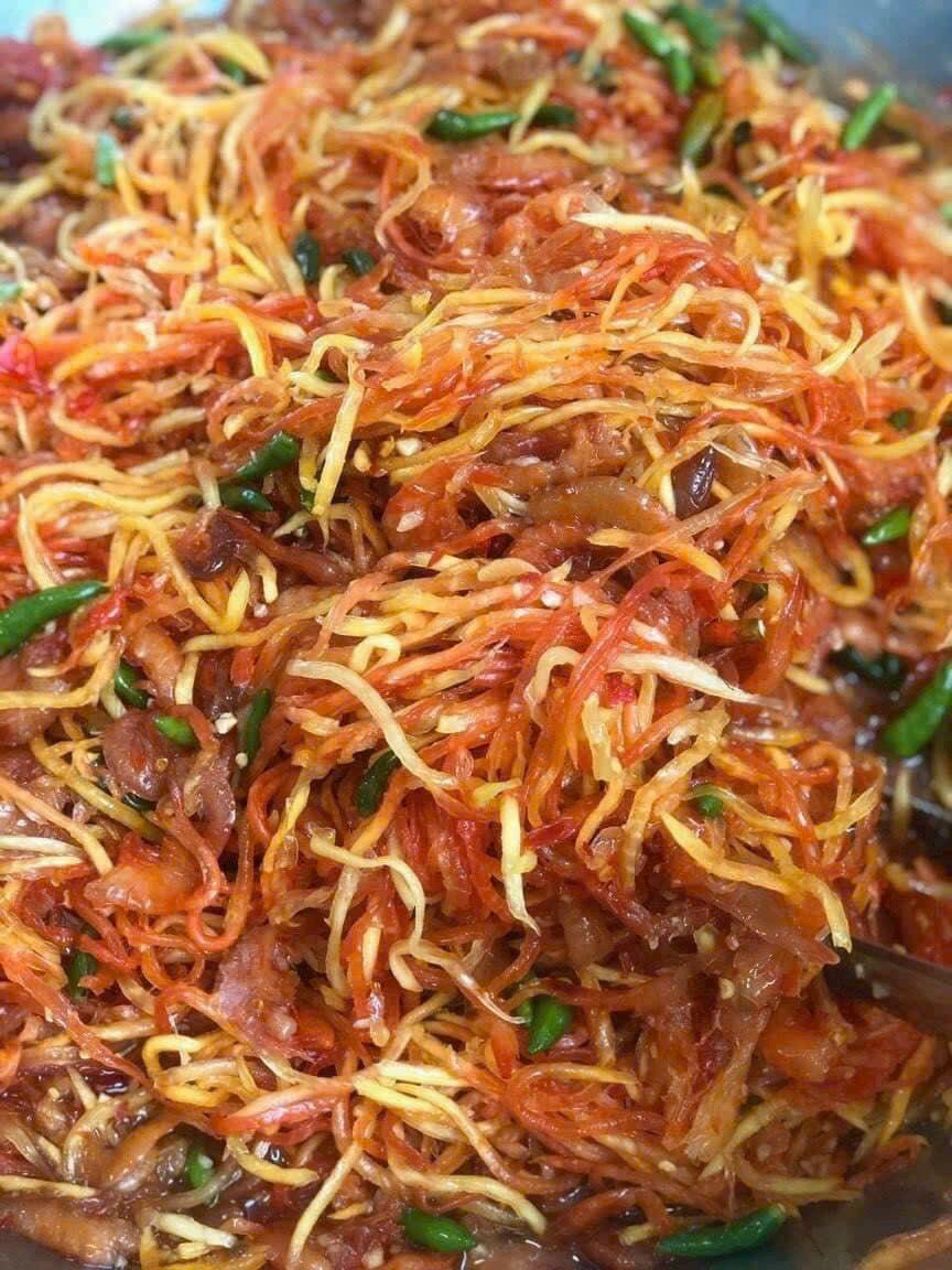 500g mắm tép đồng trộn đu đủ