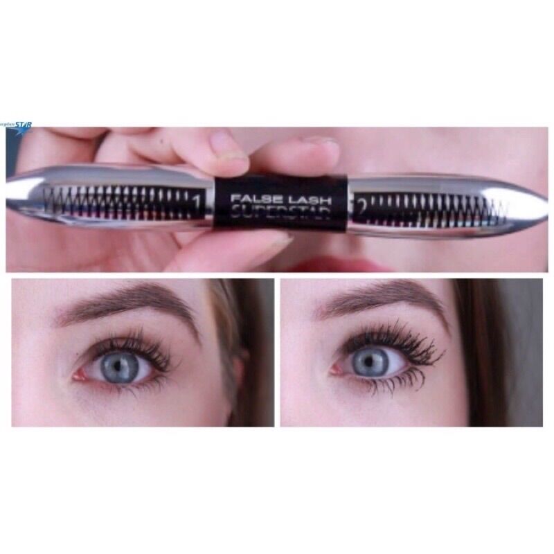 Mascara Loreal 2 đầu nối mi