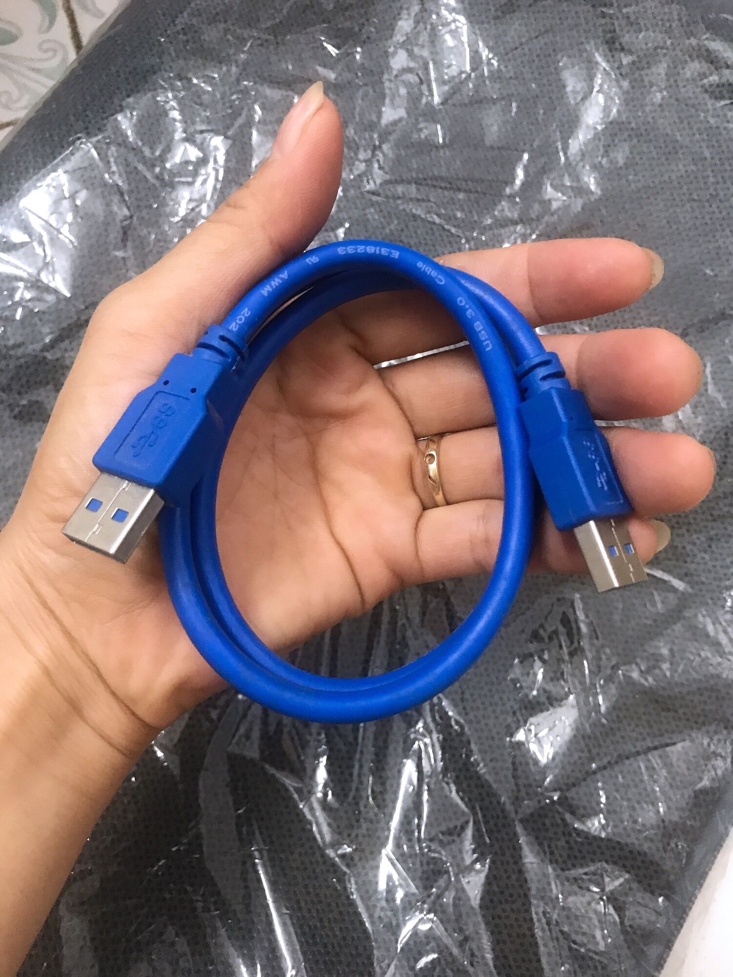 Dây USB 2 Đầu Đực Dài 60cm Usb 3.0