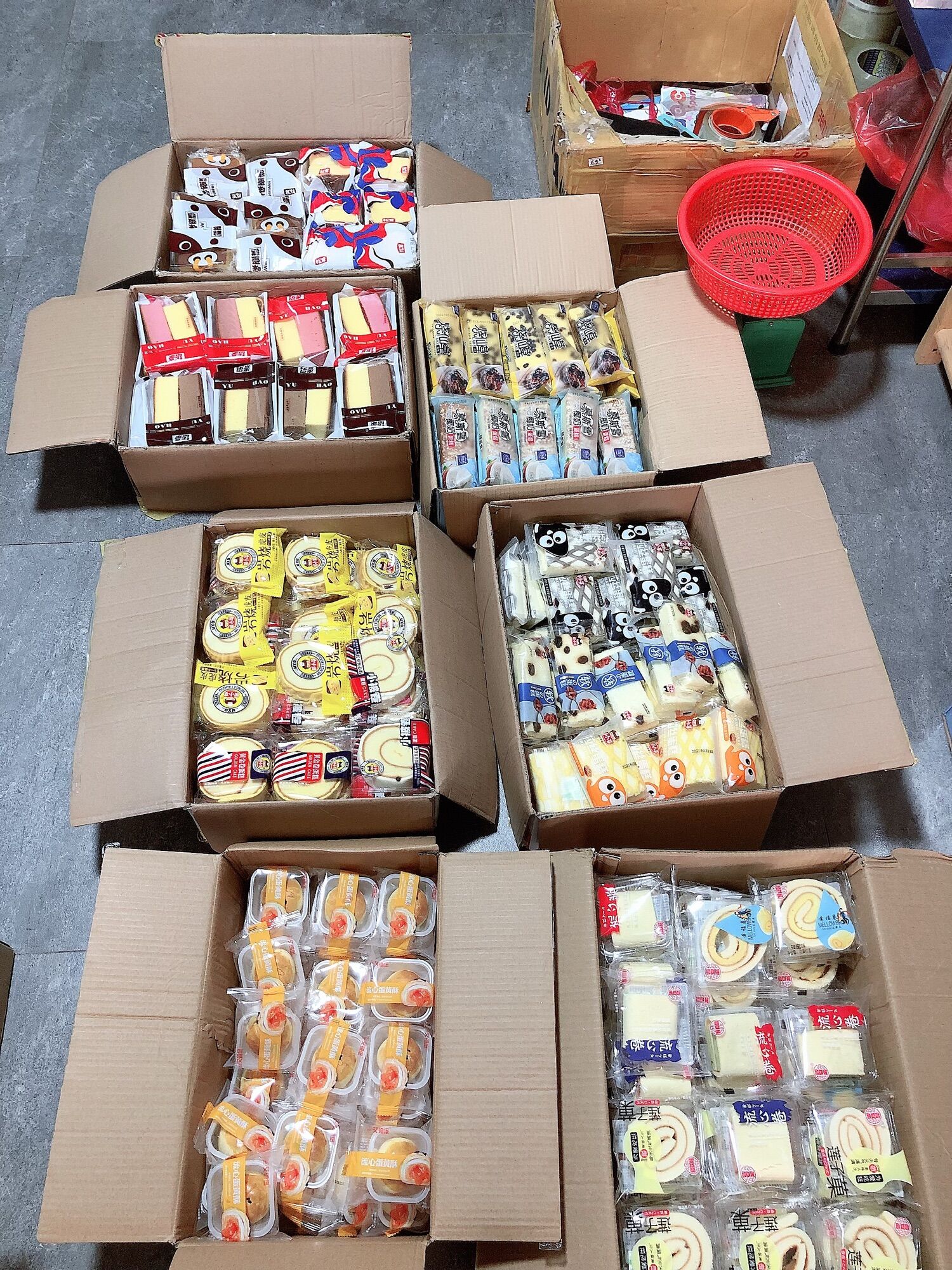[HCM]500 gr BÁNH MIX ĐỦ VỊ ĐÀI LOAN(CHỈ MIX BÁNH NGON)