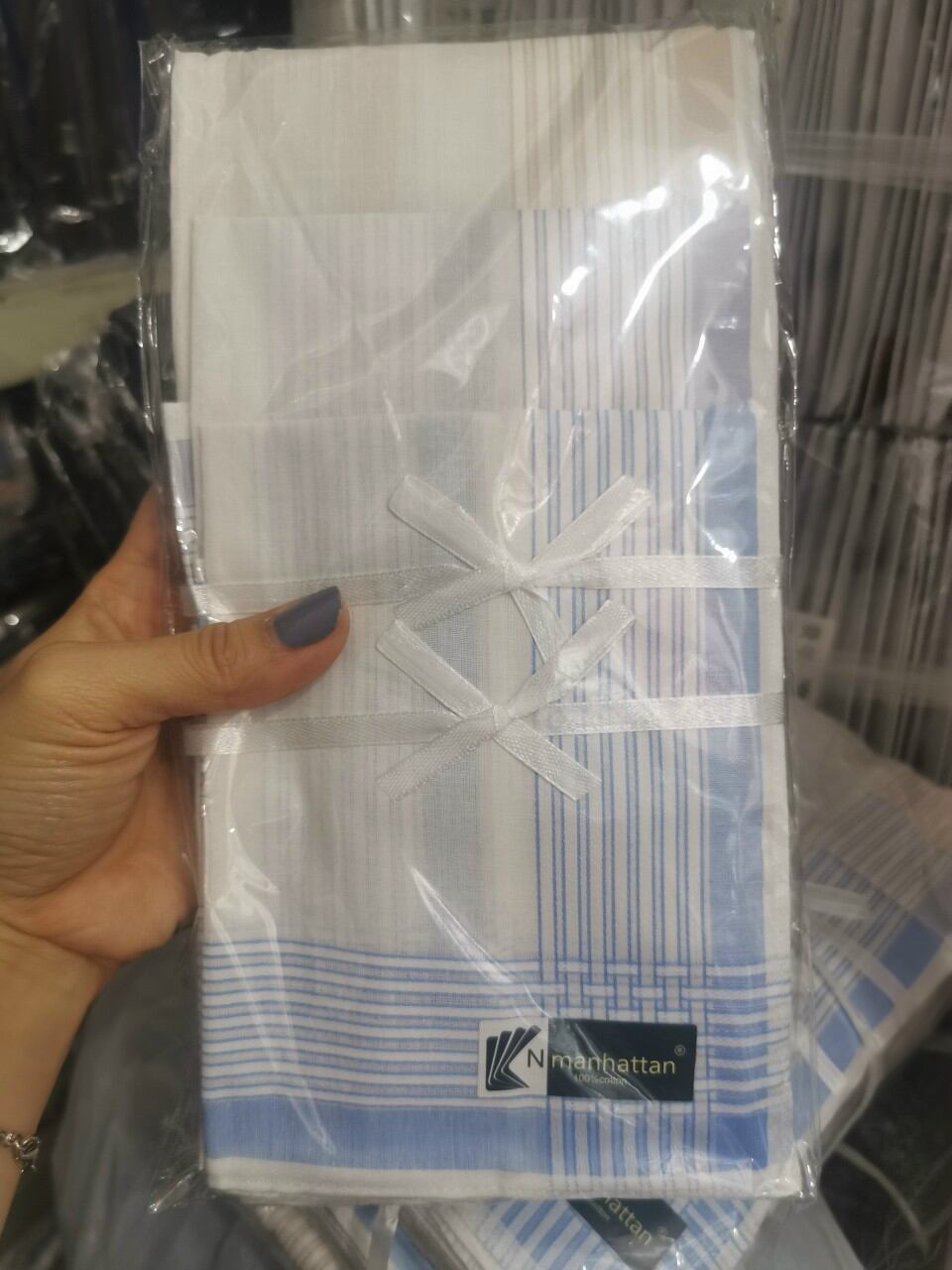 Combo 6 khăn mùi xoa nam cao cấp