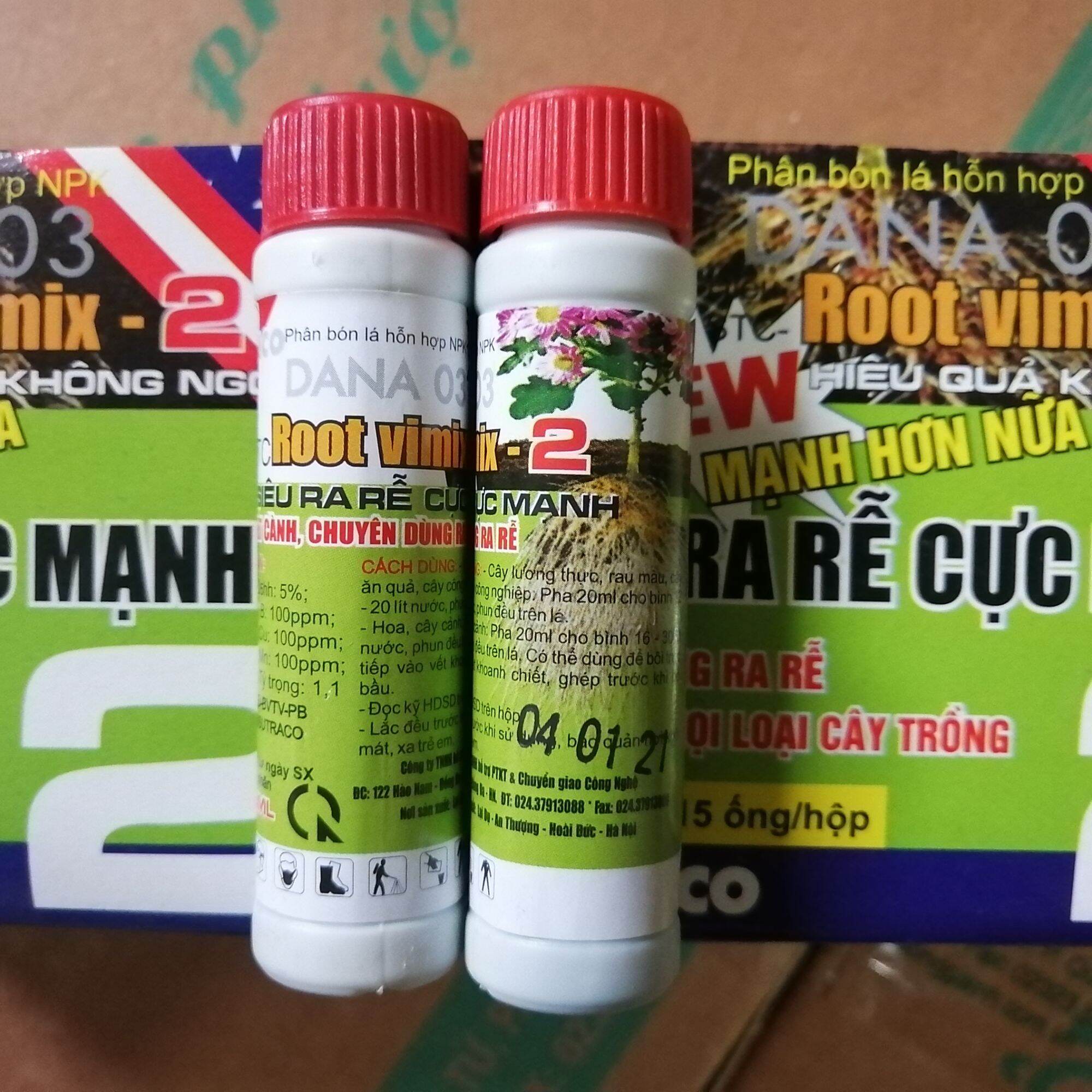 Combo 5 lọ Siêu kích rễ Cực mạnh Root vimix - 2 - ống 20ml
