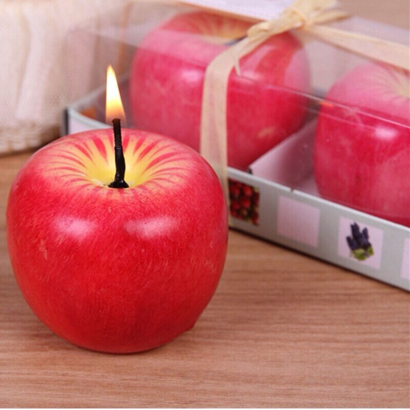 Sáp nến hình trái táo