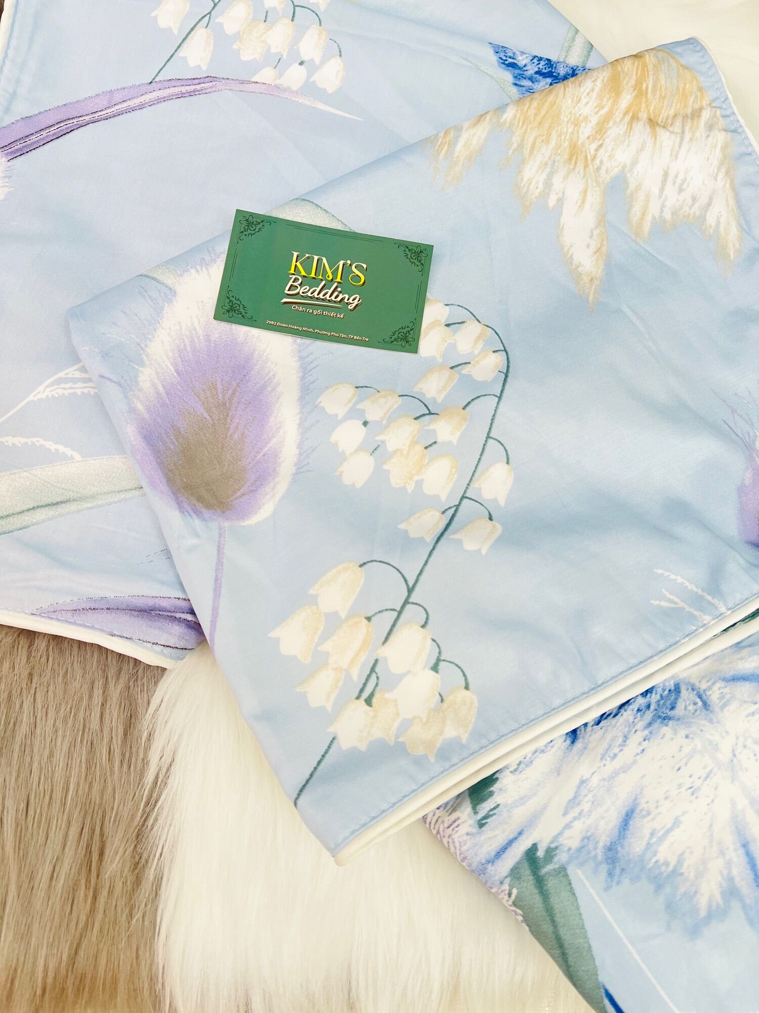 [TENCEL LỤA] Bộ 4 món ga tencel mềm mịn giá rẻ Kim’s Bedding
