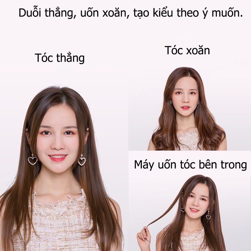 MÁY UỐN & DUỖI 2in1 VIVID&VOGUE® - VAV813D (BH 1 năm)