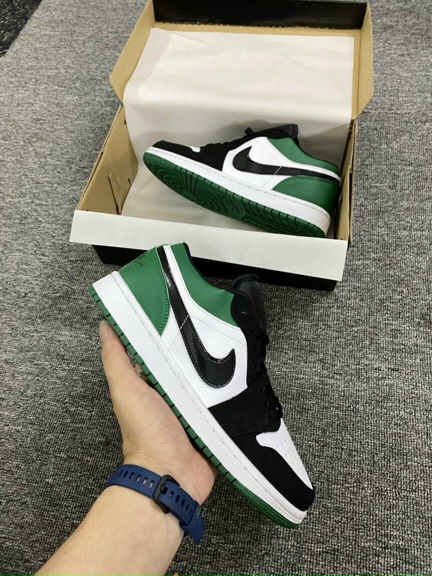 Giày Jd1 cổ thấp green unisex