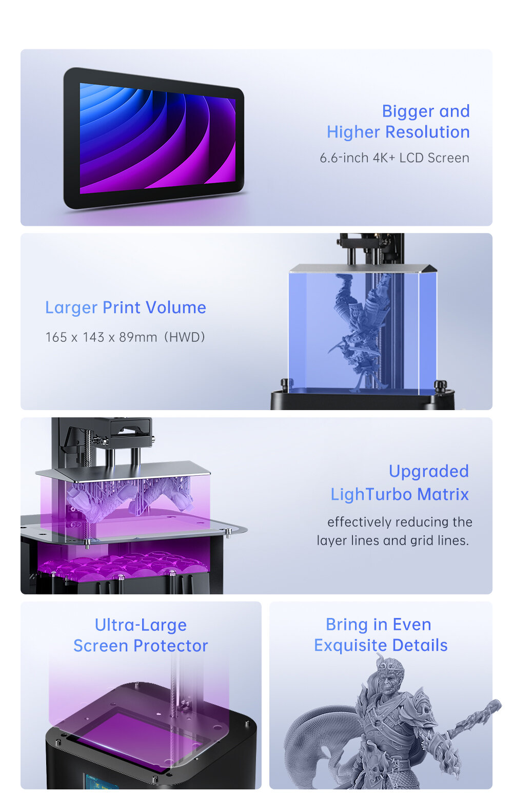 Máy in 3D ANYCUBIC PHOTON MONO 2 màn LCD 4k+