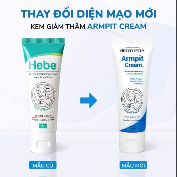 Kem Giảm Thâm Nách, Mông, Bẹn ARMPIT  35g
