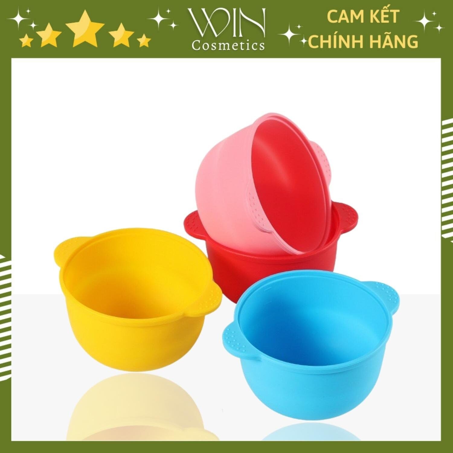 Chén nấu sáp wax lông lòng nồi nấu sáp silicon chống dính