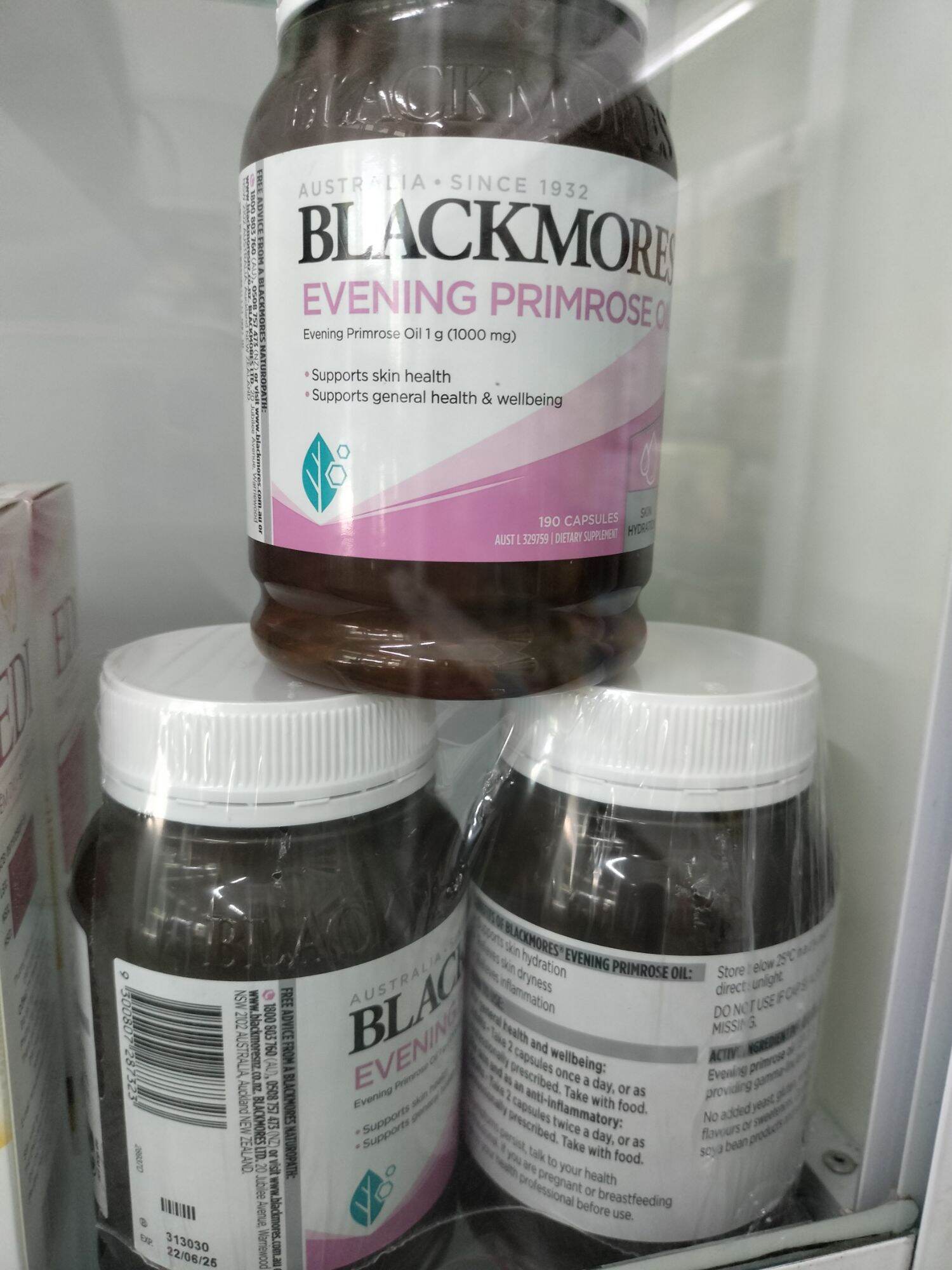 Blackmove evening primrose oil 1000 mg