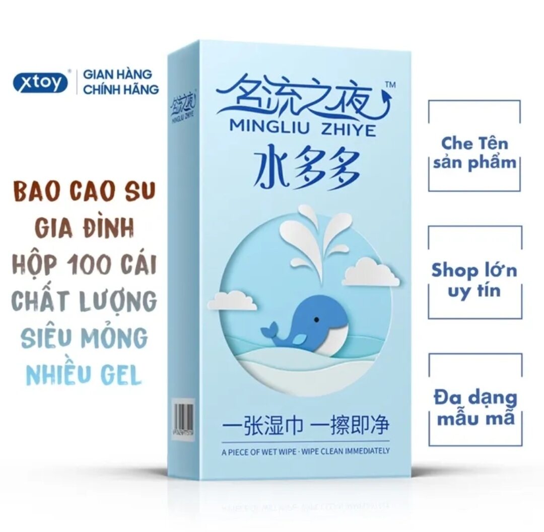 bao cao su Cá Heo siêu mỏng
