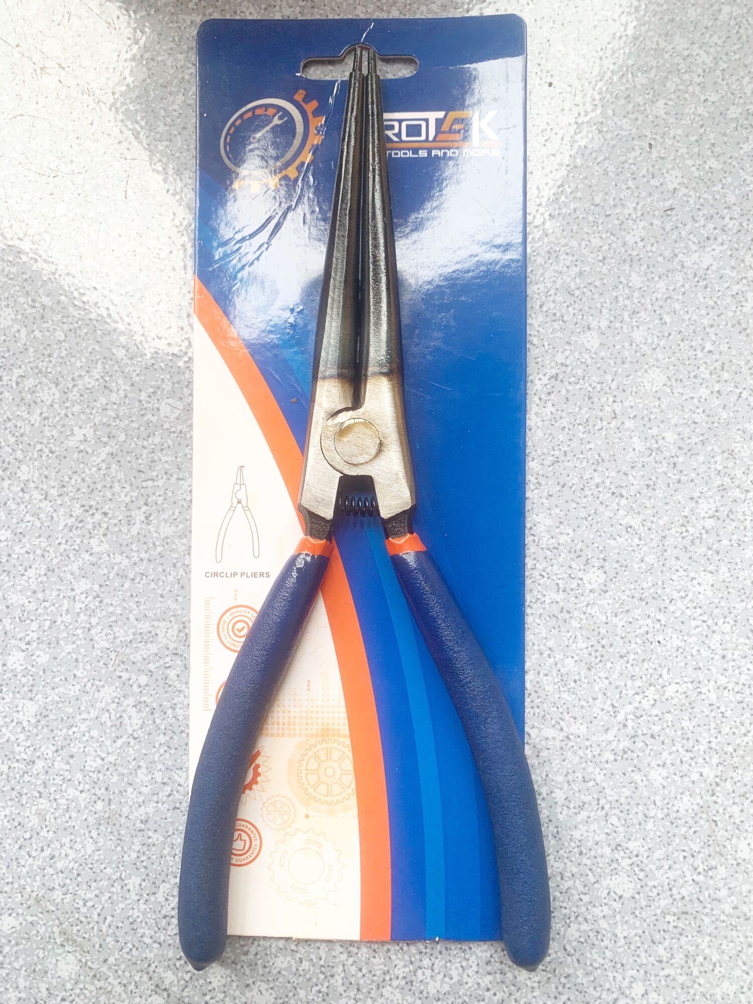 Bộ kìm mở phe trong - ngoài đủ kích thước ( mũi kìm dài : 10cm , mũi kìm ngắn 4,5cm )