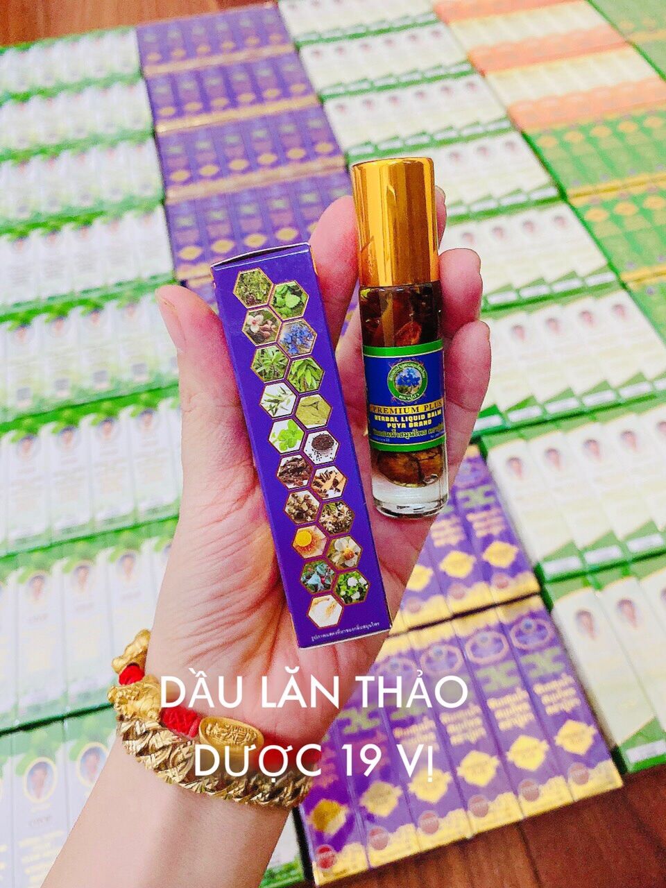 01 lốc dầu lăn otop thảo dược 19 vị