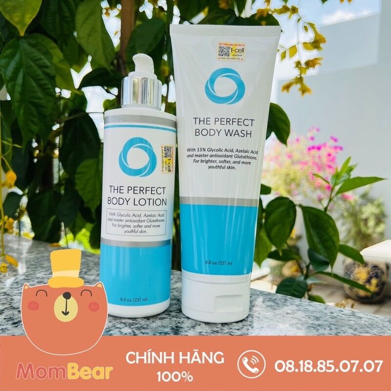 Sữa tắm/ Body Lotion làm trắng da The Perfect 237ml