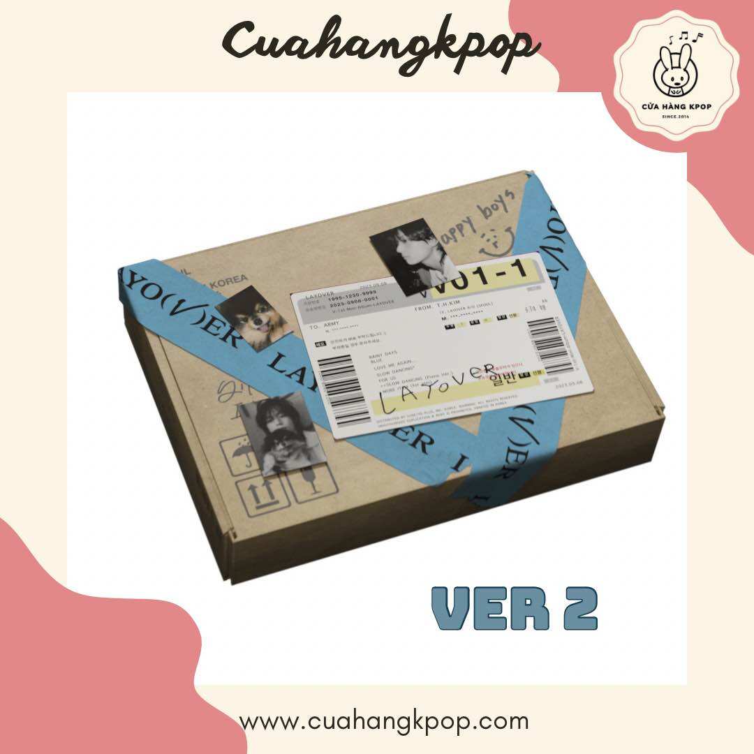 Đặt Trước - Album V Layover cửa hàng Kpop