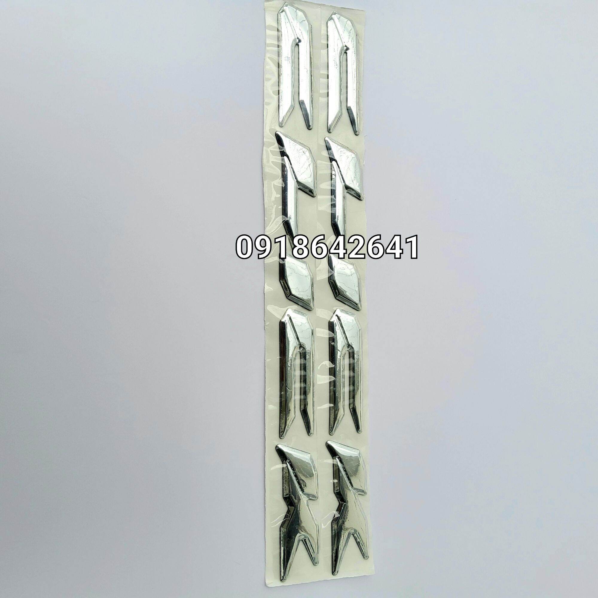 Bộ tem chữ Click 110 thái nhựa dẻo như zin
