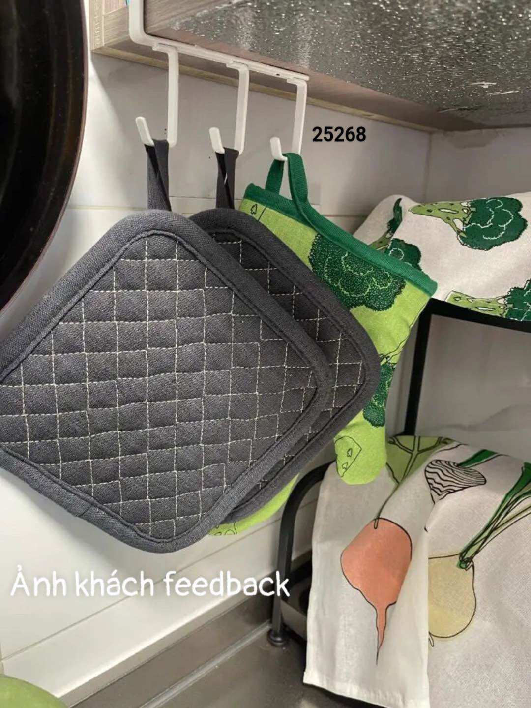 Thanh treo tủ 3 móc ikea