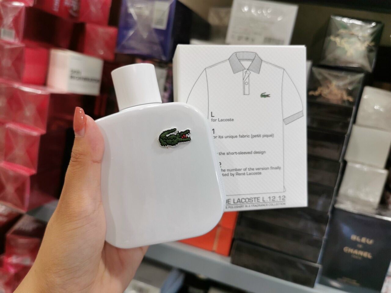 Nước Hoa Lacoste L.12.12 White Blanc Cho Nam 100Ml