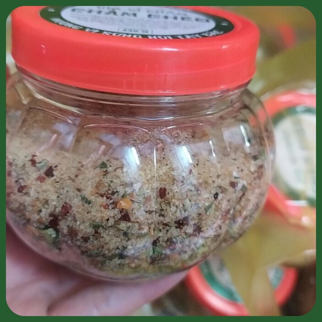 Chẩm Chéo Tây Bắc, Muối Chấm Siêu Ngon, Thơm
