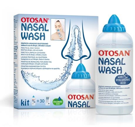 Bộ rửa mũi Otosan Nasal Wash Kit Otosan - Muối rửa mũi đặc biệt