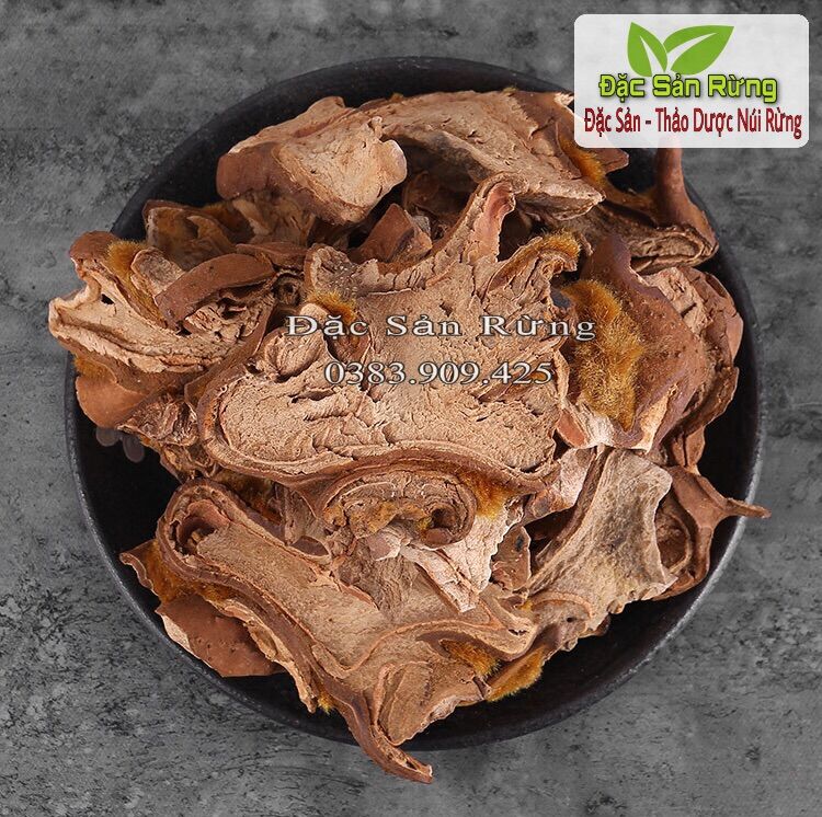 Cẩu tích khô thái lát , khô thơm - đặc sản rừng