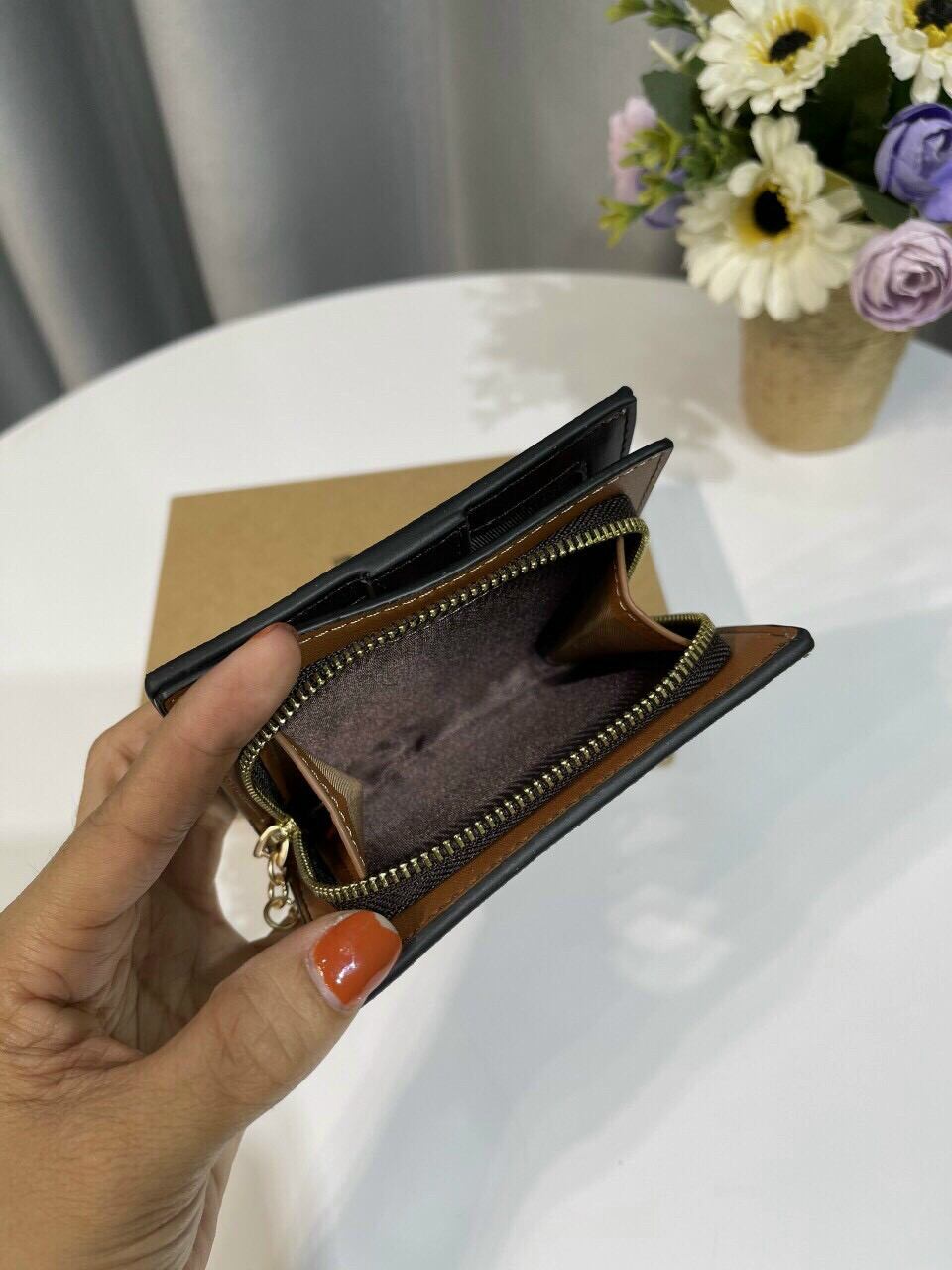 Ví C0ach gập mini siêu cưng