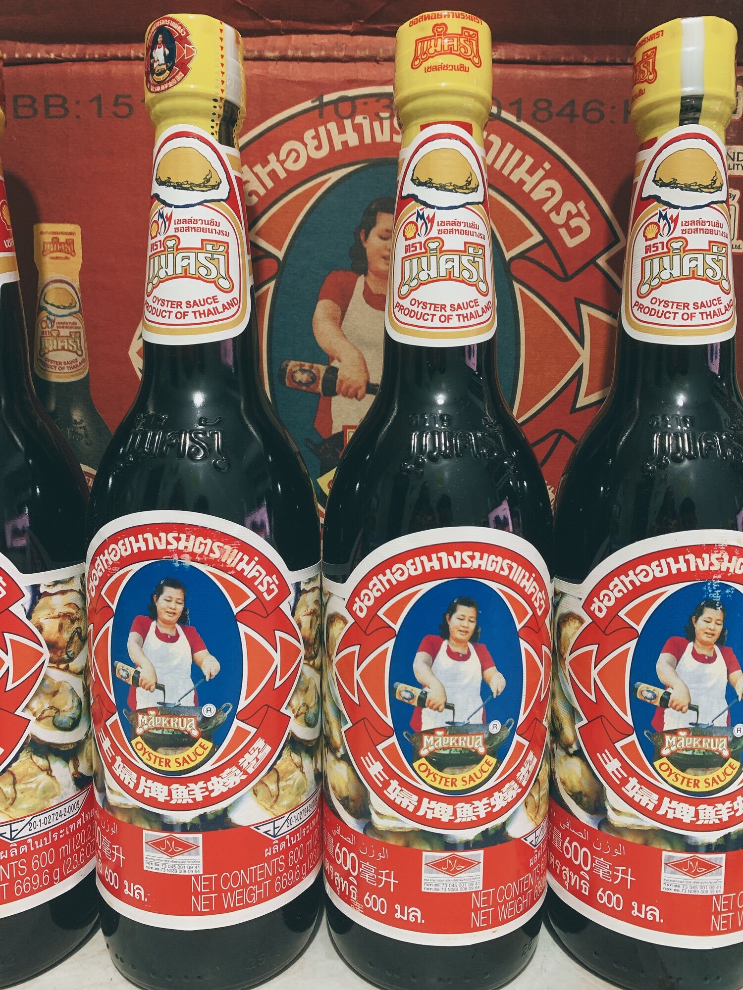 Dầu hào thái lan hiệu mae khrua thái lan oyster sauce 600ml